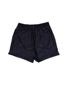 Black Ghost Camo Gym Shorts (5"&7" Inseam)