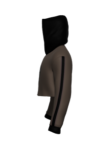 TD-CRPHD-006 360° Custom Cropped Hoodie