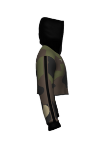 TD-CRPHD-007 360° Custom Cropped Hoodie