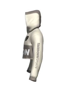 TD-CRPHD-009 360° Custom Cropped Hoodie