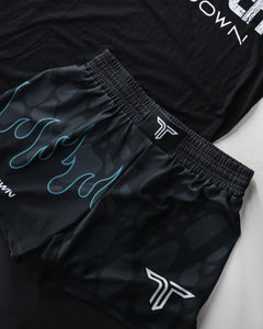 Black Wildfire Fight Shorts (5"&7“ Inseam)