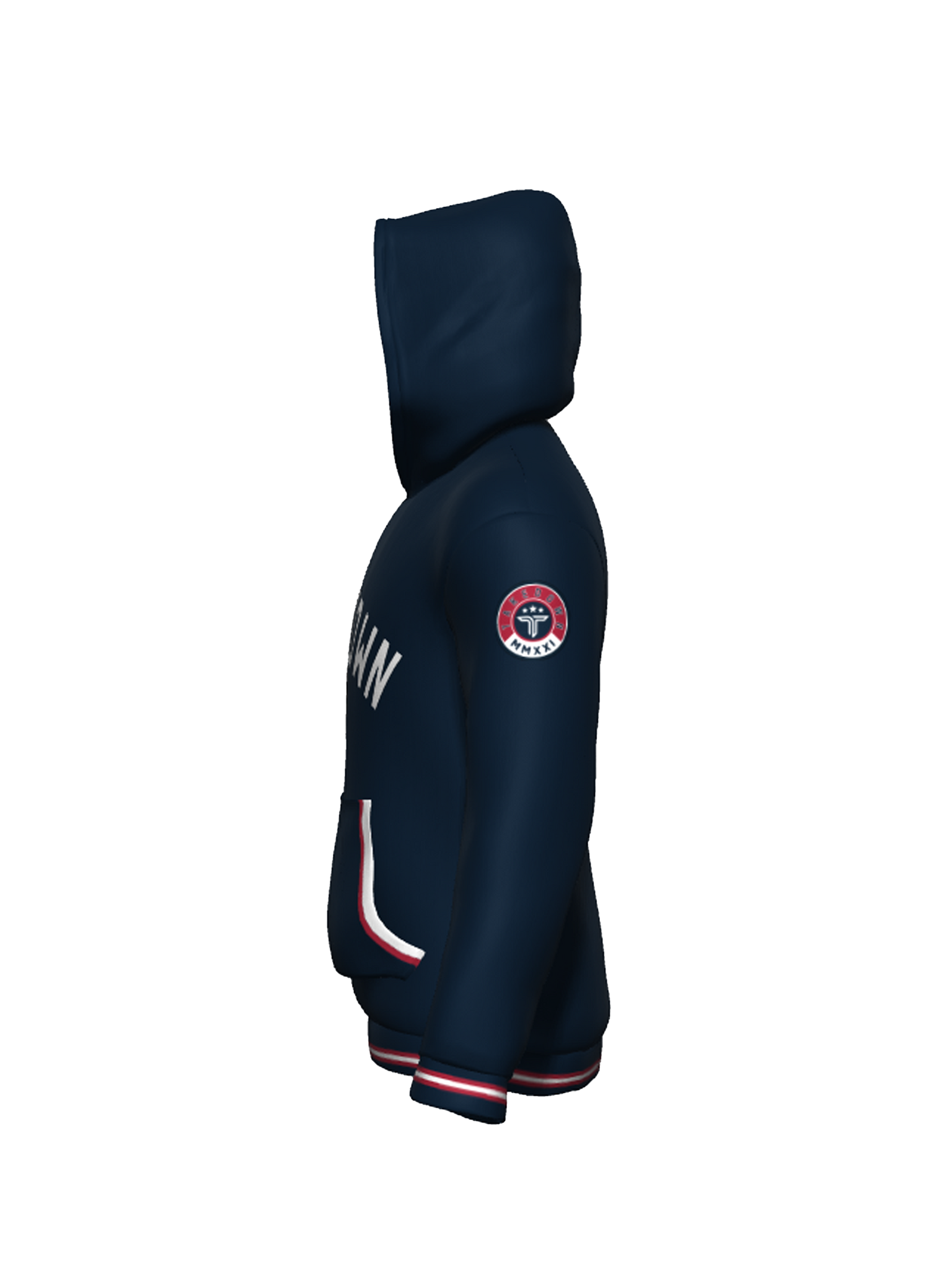 TD-HD-004 360° Custom Hoodie