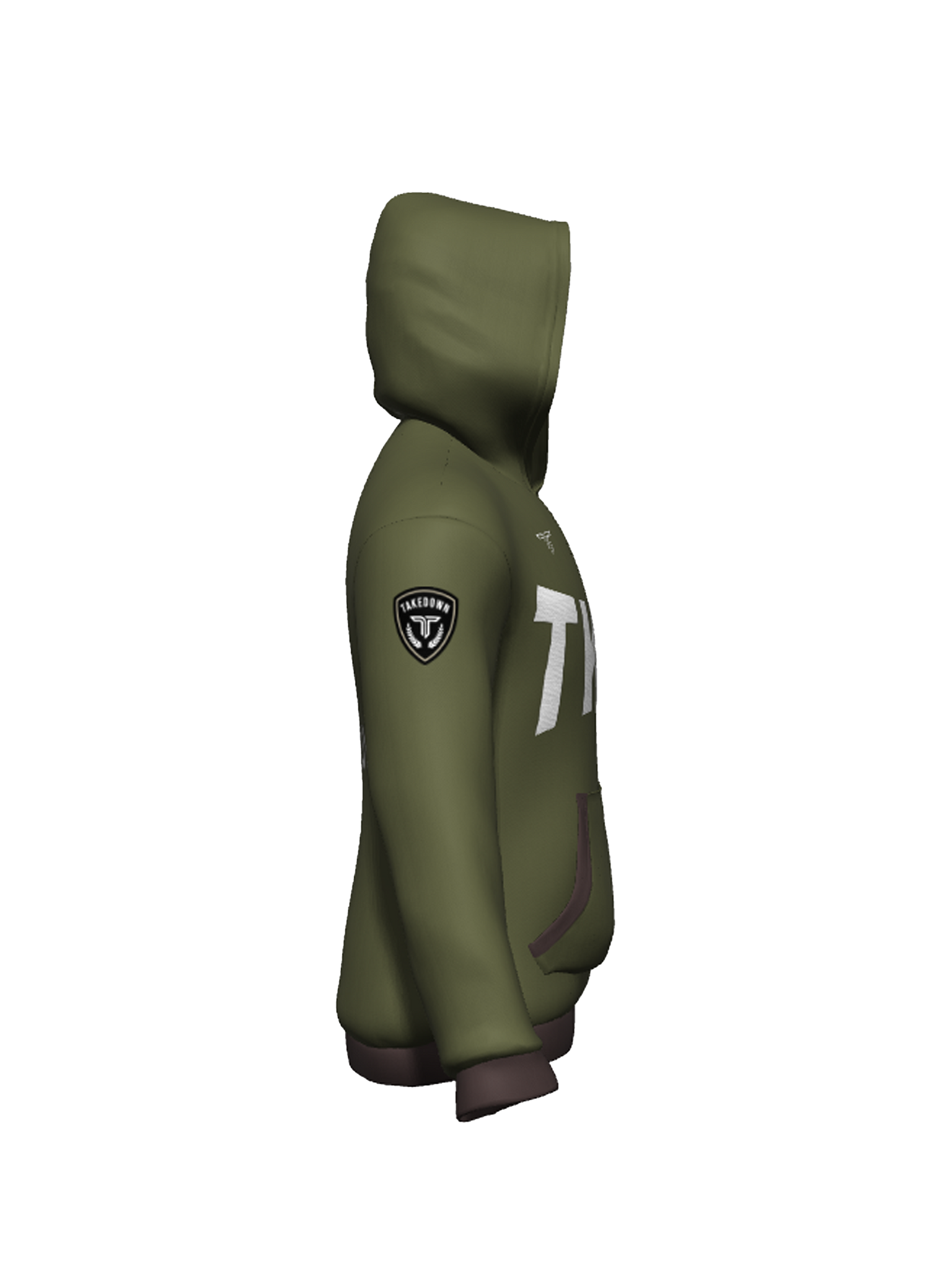 TD-HD-005 360° Custom Hoodie