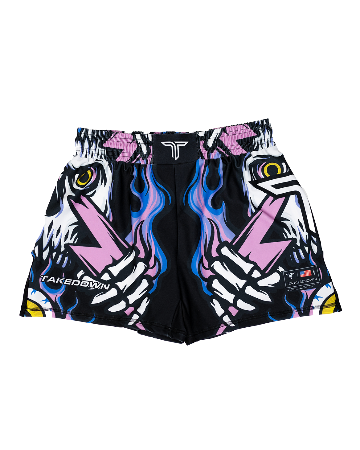 Lightning Skull Fight Shorts (5