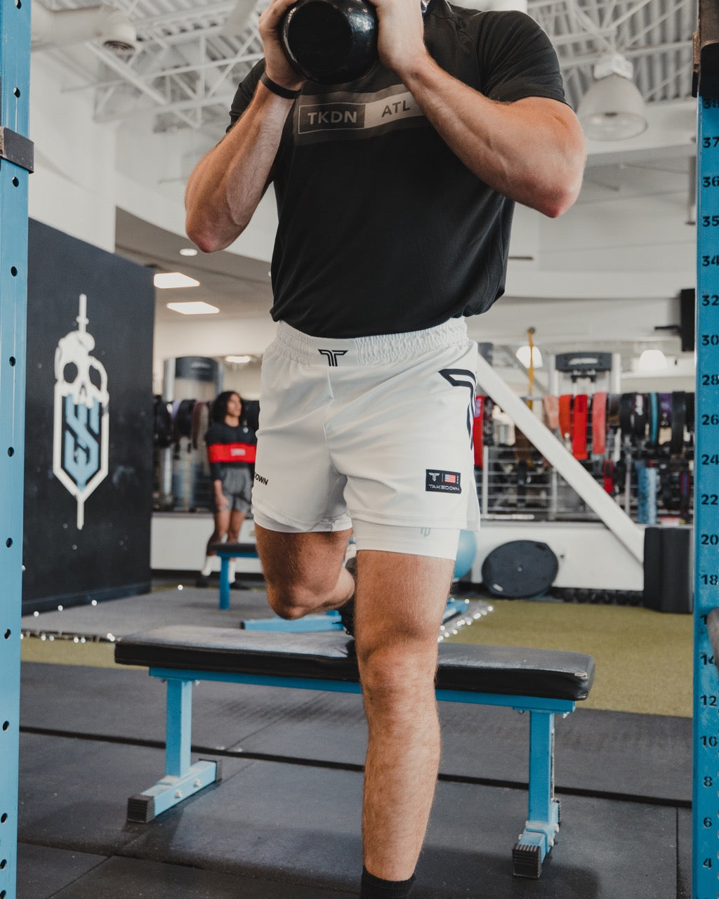 Arctic White Core Fight Shorts (5"&7“ Inseam)