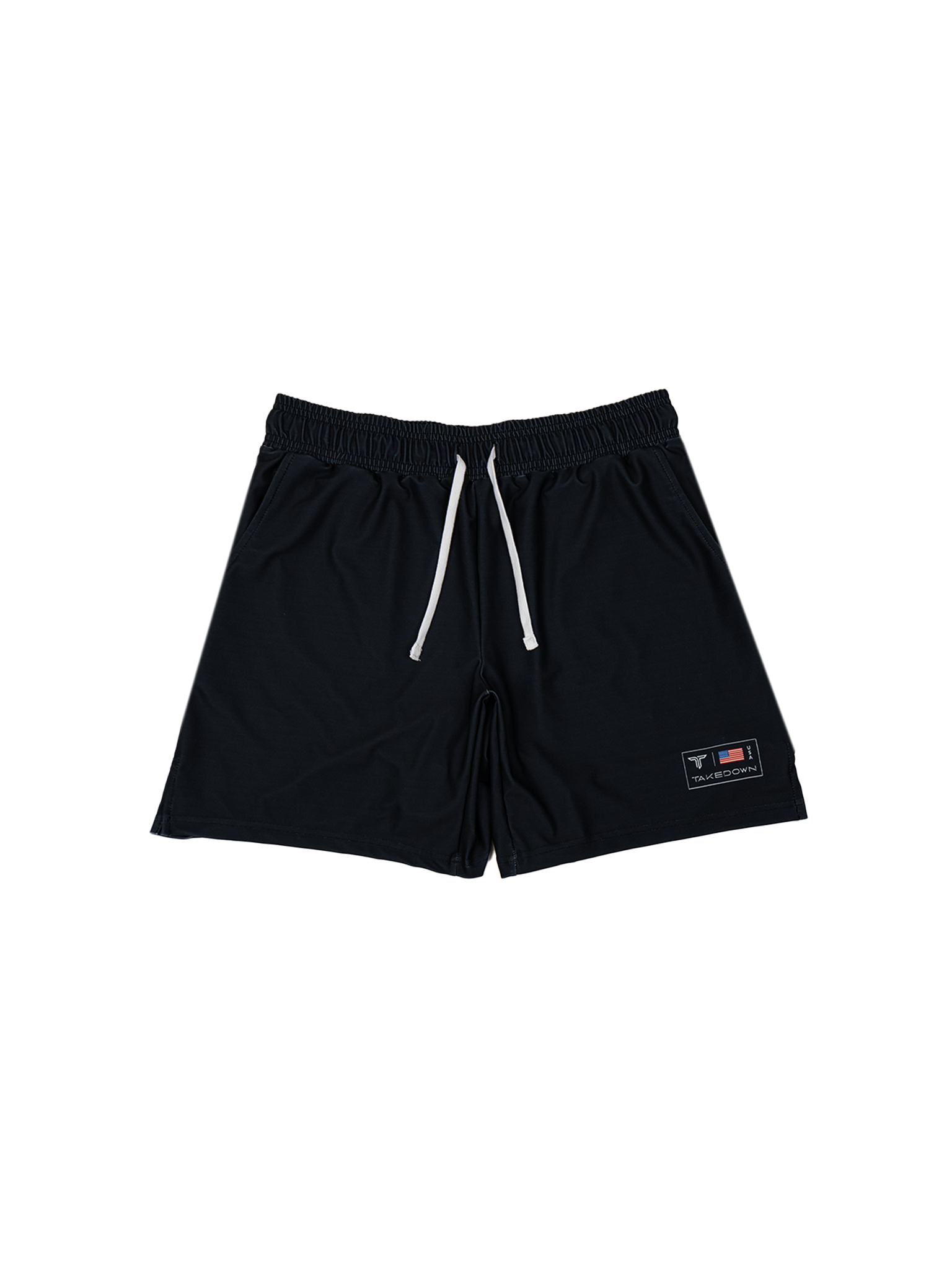 Raven Black Core Gym Shorts (5"&7" Inseam)