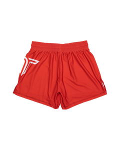 Primary Red Core Fight Shorts (5"&7“ Inseam)