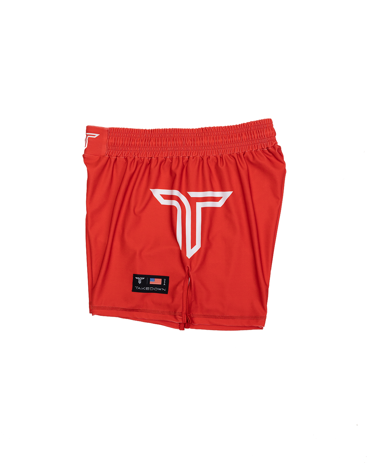 Primary Red Core Fight Shorts (5"&7“ Inseam)