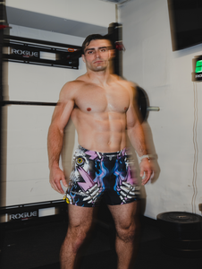 Lightning Skull Fight Shorts (5"&7“ Inseam)