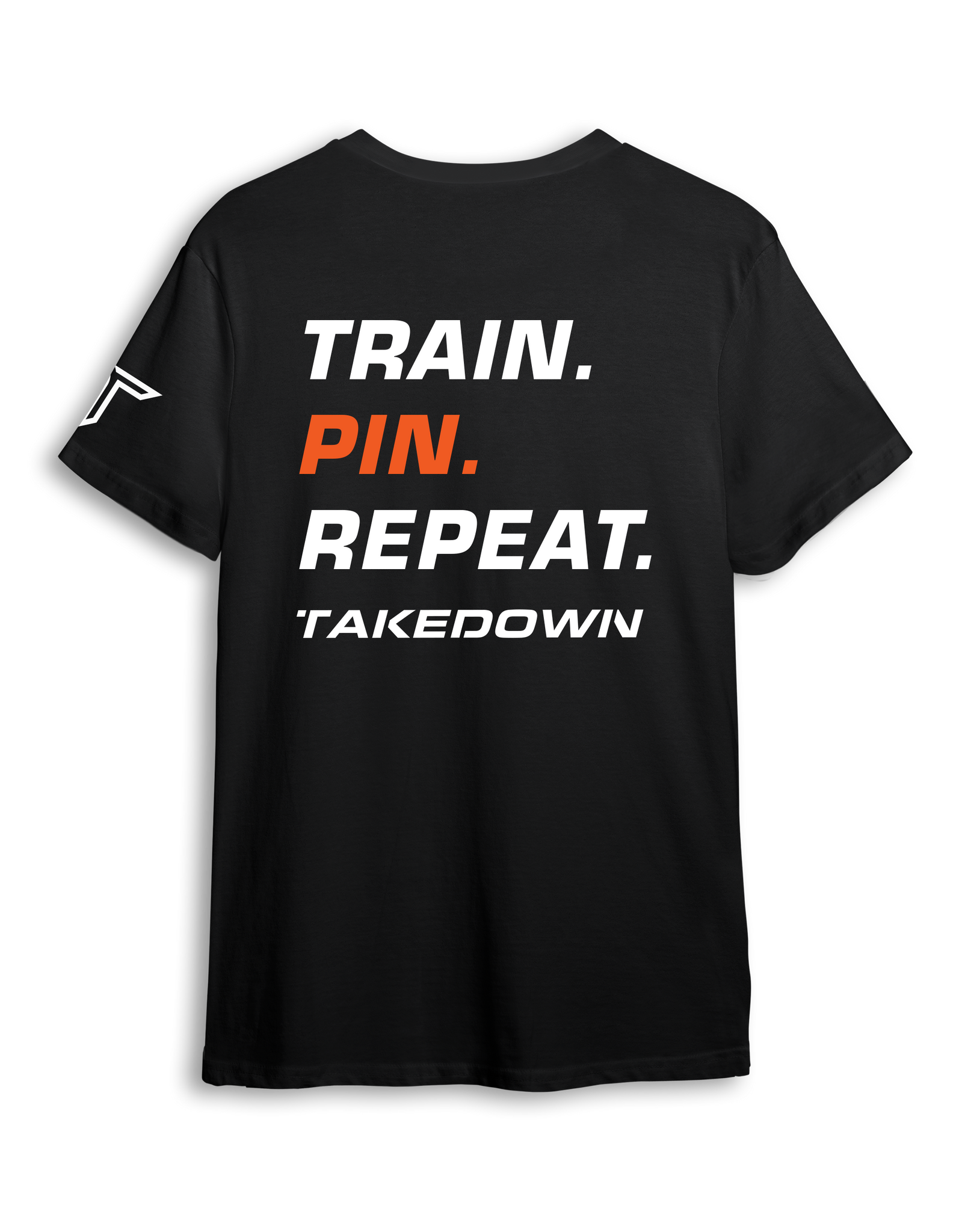 Train Pin Repeat Graphic T-Shirt