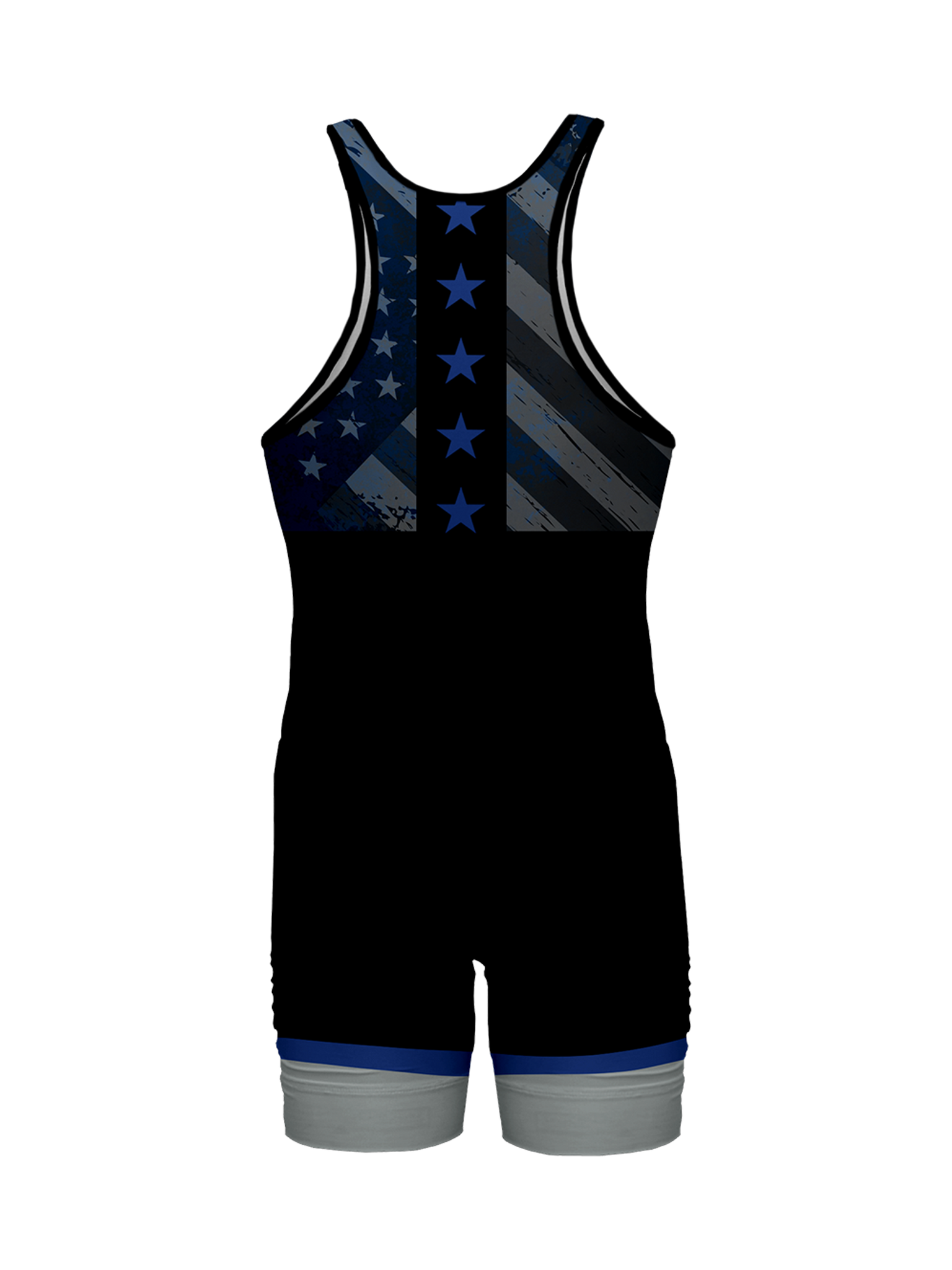 Blue Flag Wrestling Singlet