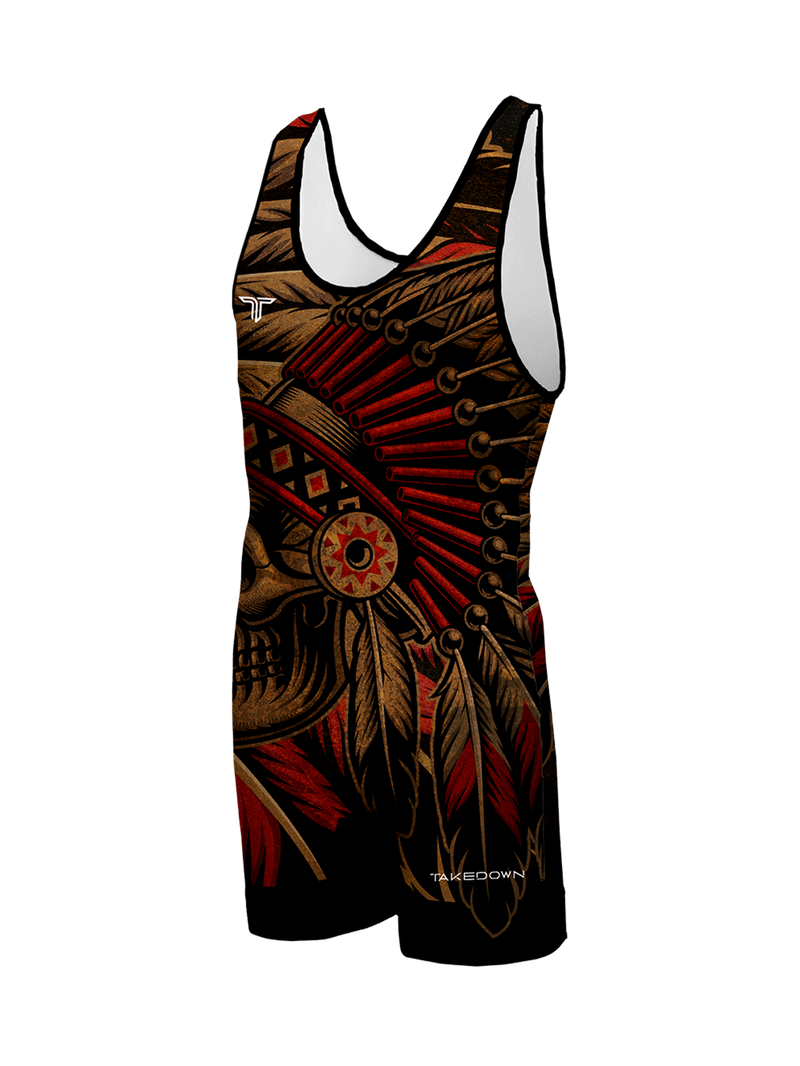 Youth Warrior Chief Wrestling Singlet