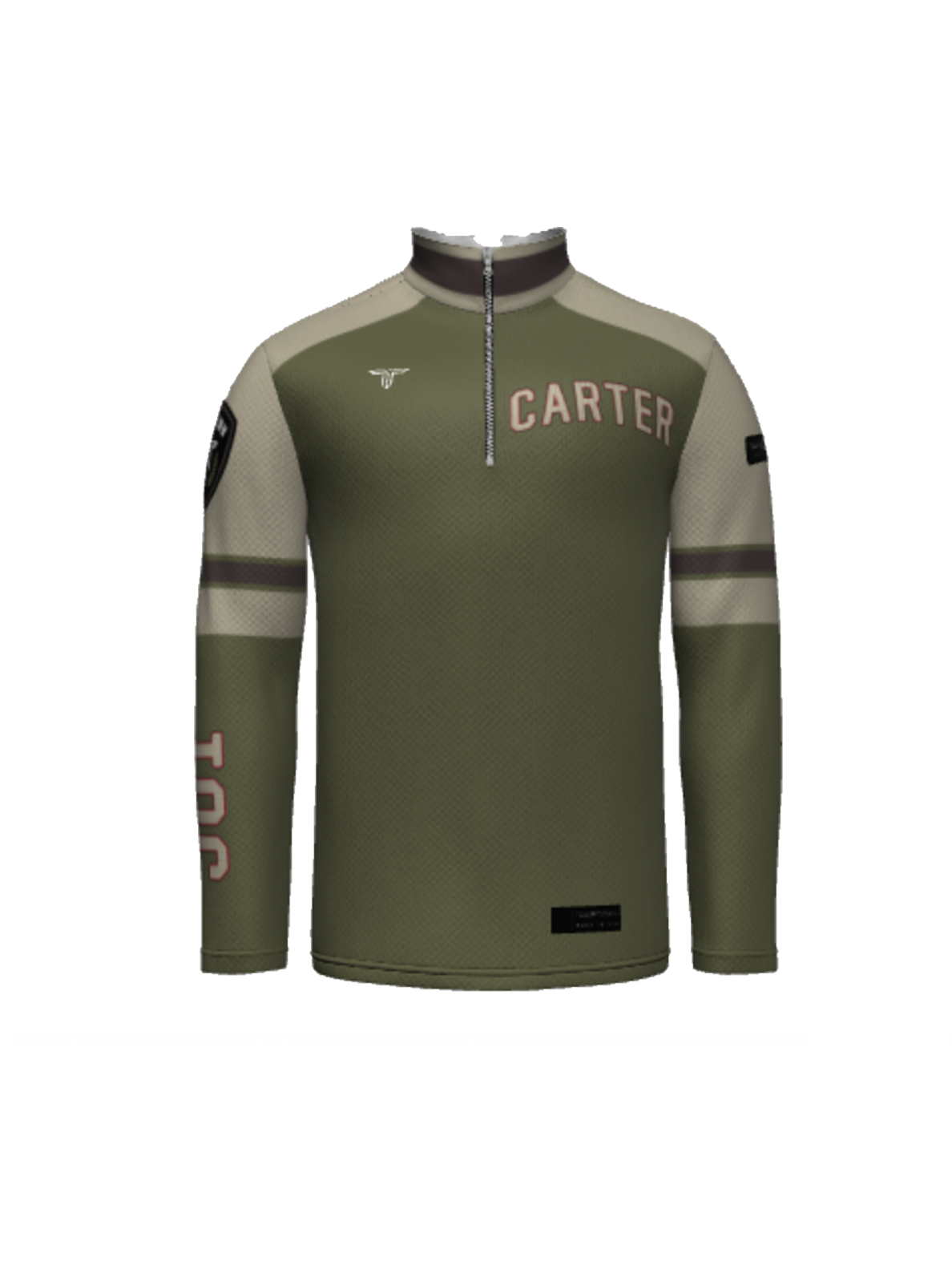 TD-QZ-009 360° Custom Quarter Zip