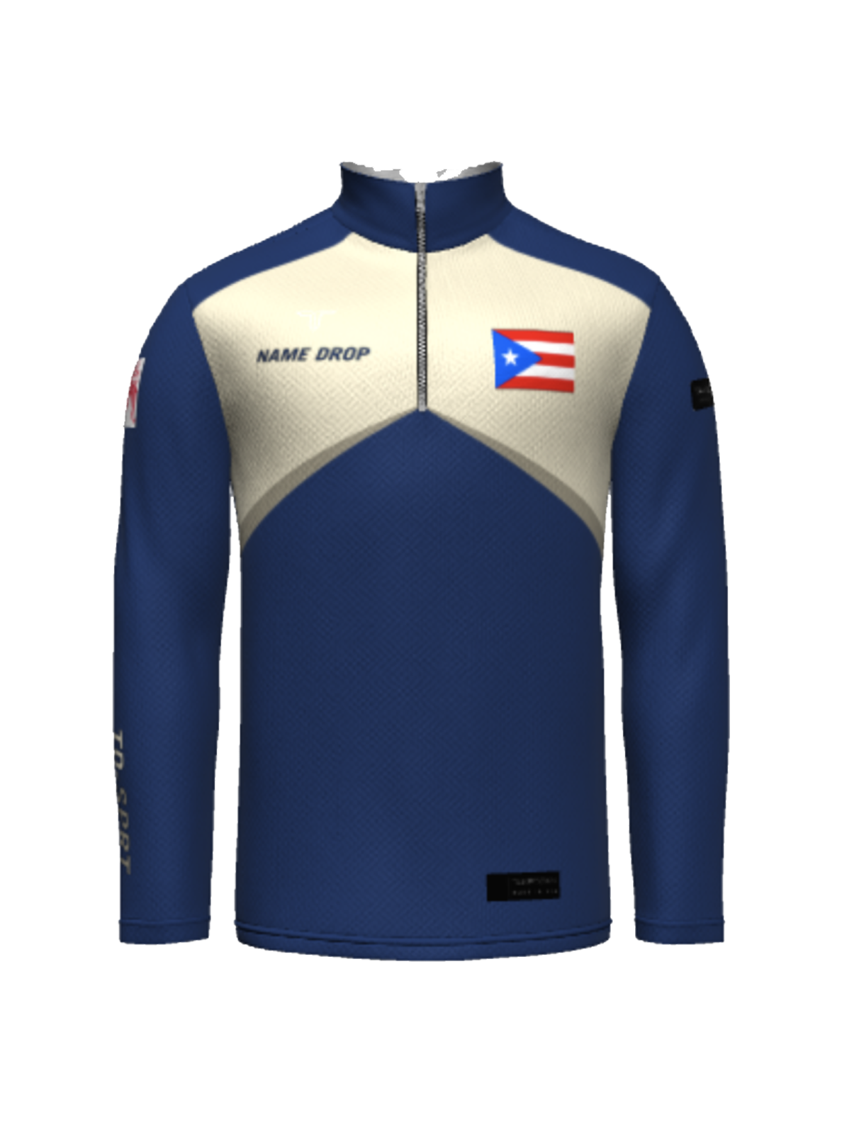 TD-QZ-015 360° Custom Quarter Zip