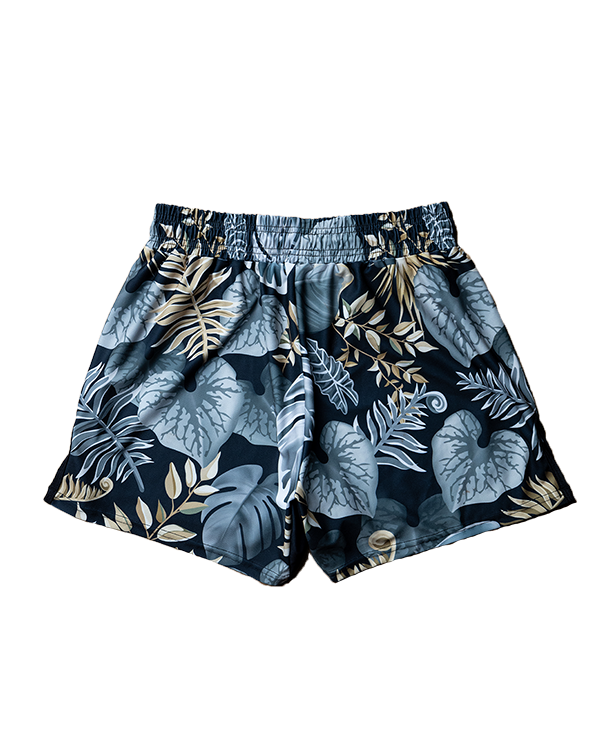 Grey Hawaiian Fight Shorts (5"&7“ Inseam)