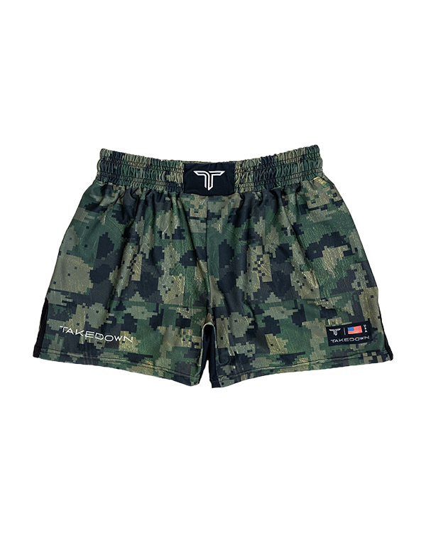 Pixel Camo Fight Shorts (5